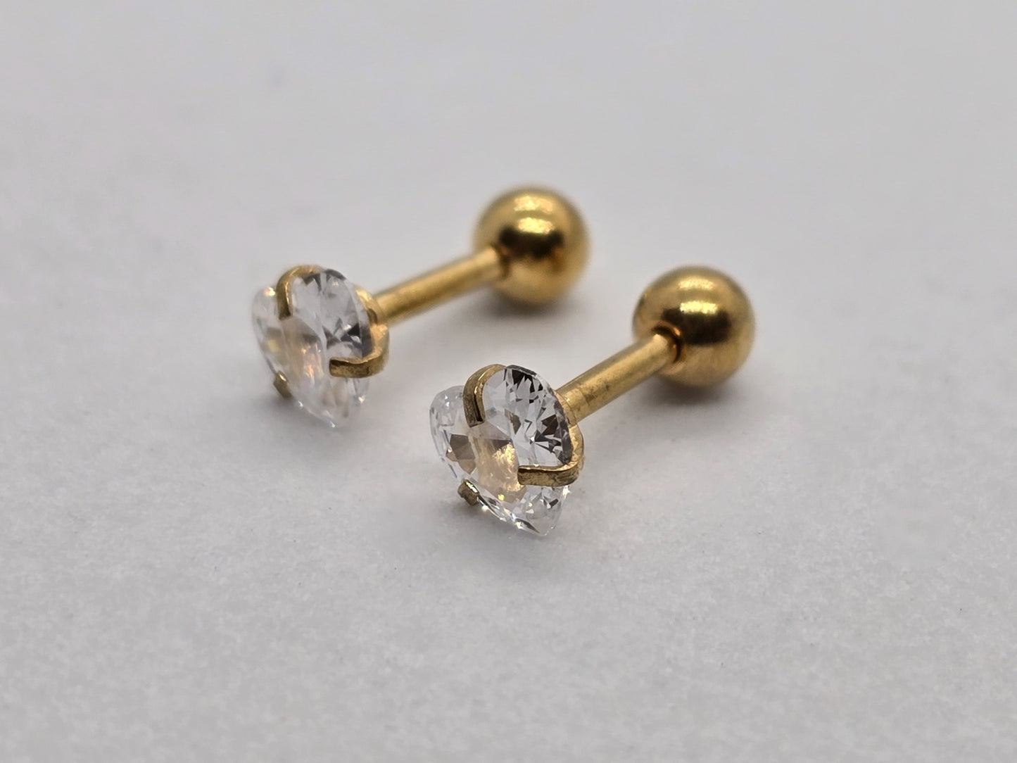 BROQUEL CORAZON CIRCONIA 5MM; TONO DORADO