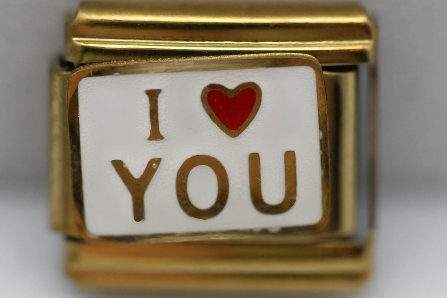 CHARM I LOVE YOU PULSERA ITALIANA