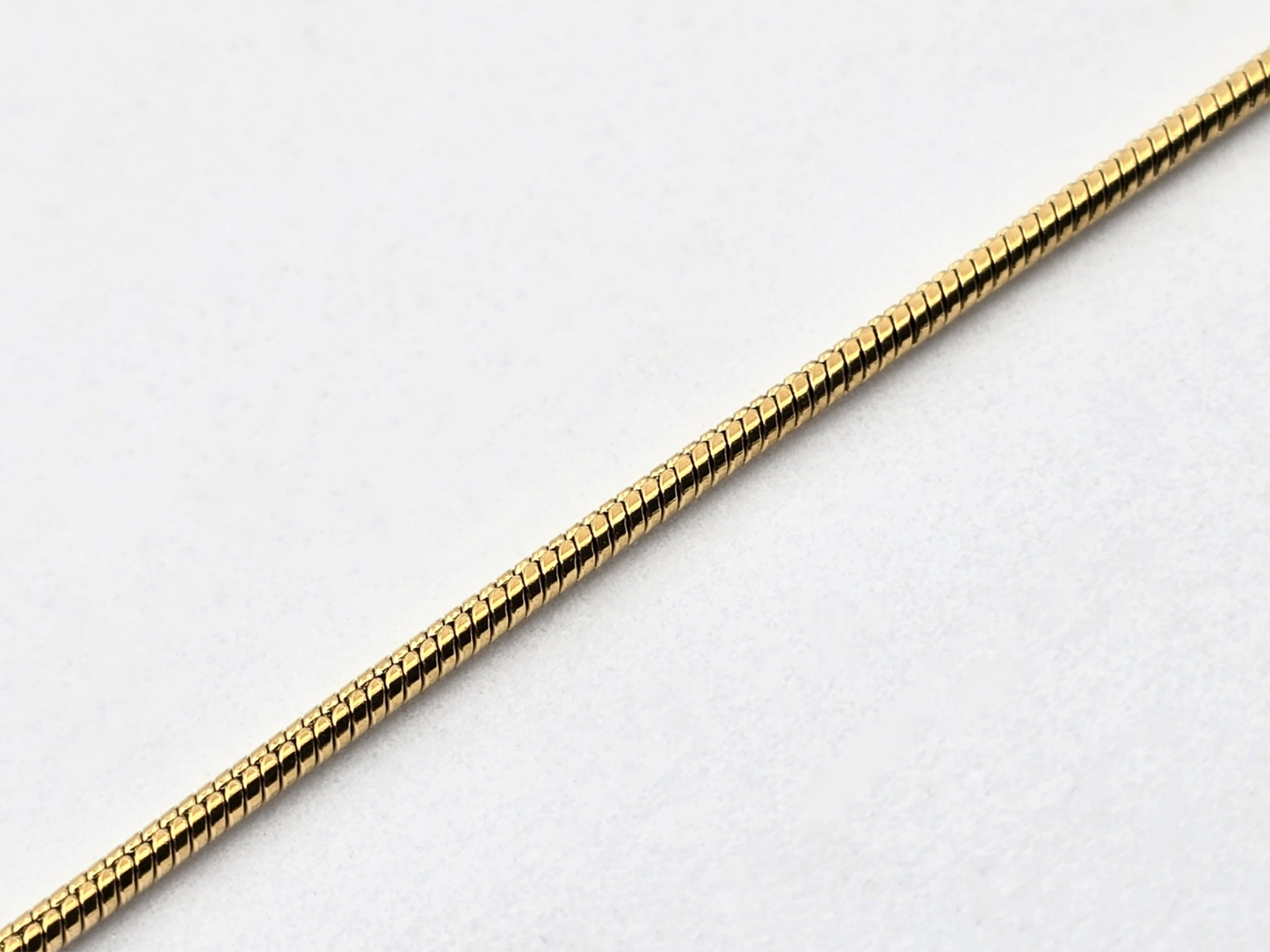 CADENA COLA DE RATON 1.5MM X 45CMS; TONO DORADO