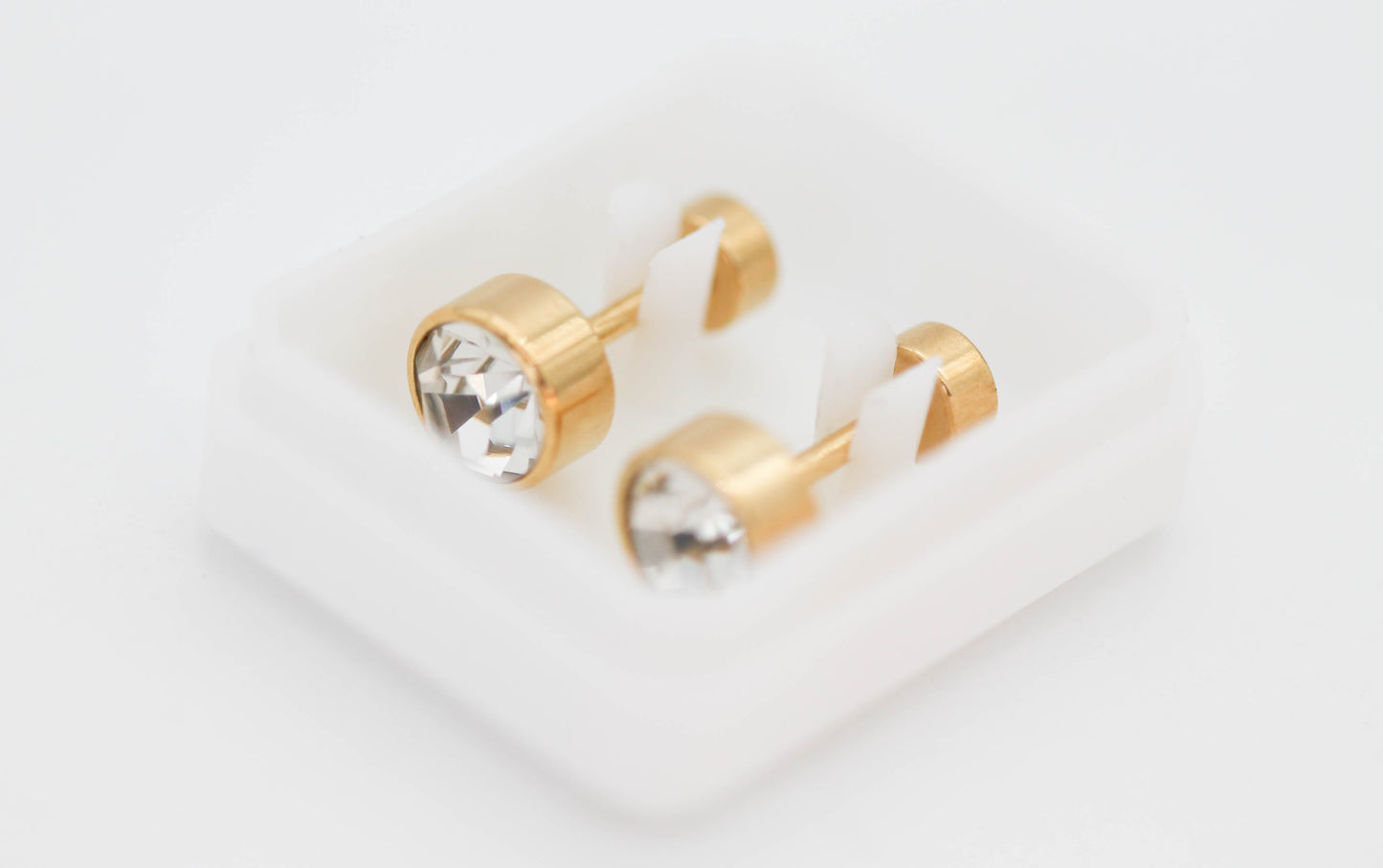 BROQUEL CIRCONIA 6 MM CON TOPE, TONO DORADO