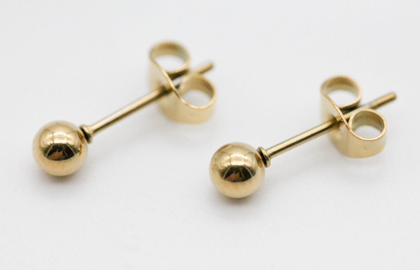 BROQUEL ESFERA TONO DORADO 3MM