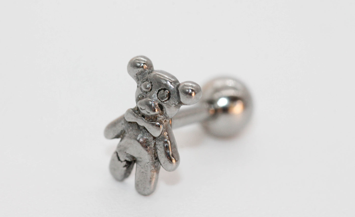 PIERCING OSITO PLATEADO