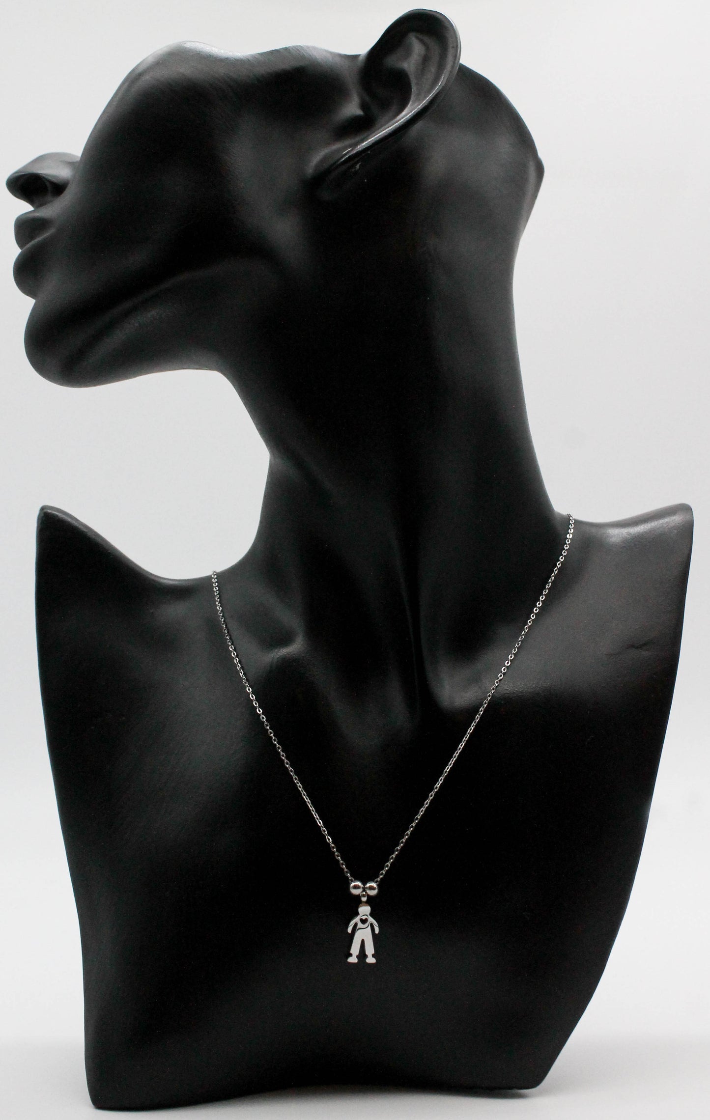 COLLAR PERSONALIZADO 1 PZA; TONO PLATEADO