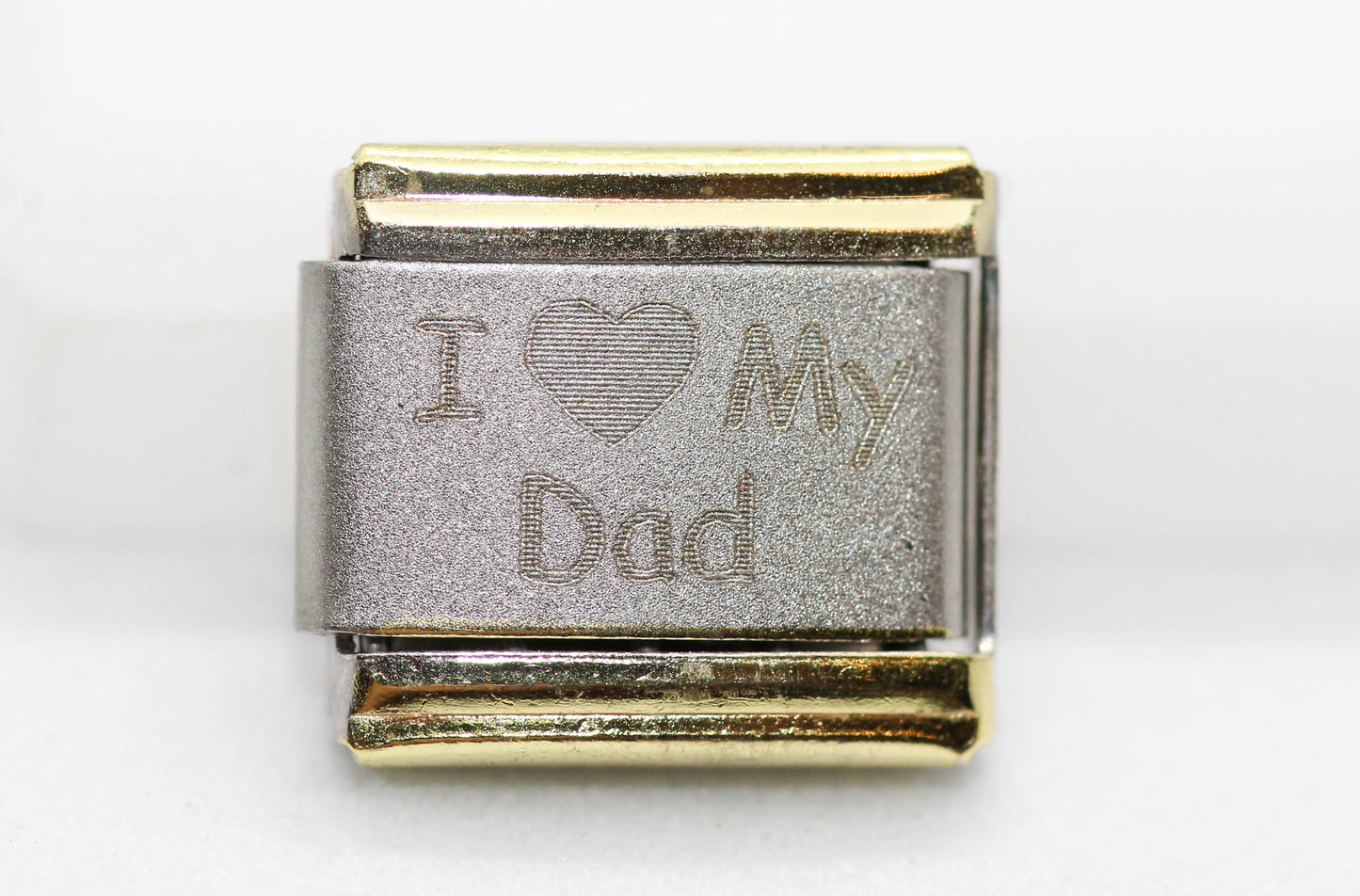 CHARM I <3 MY DAD PULSERA ITALIANA