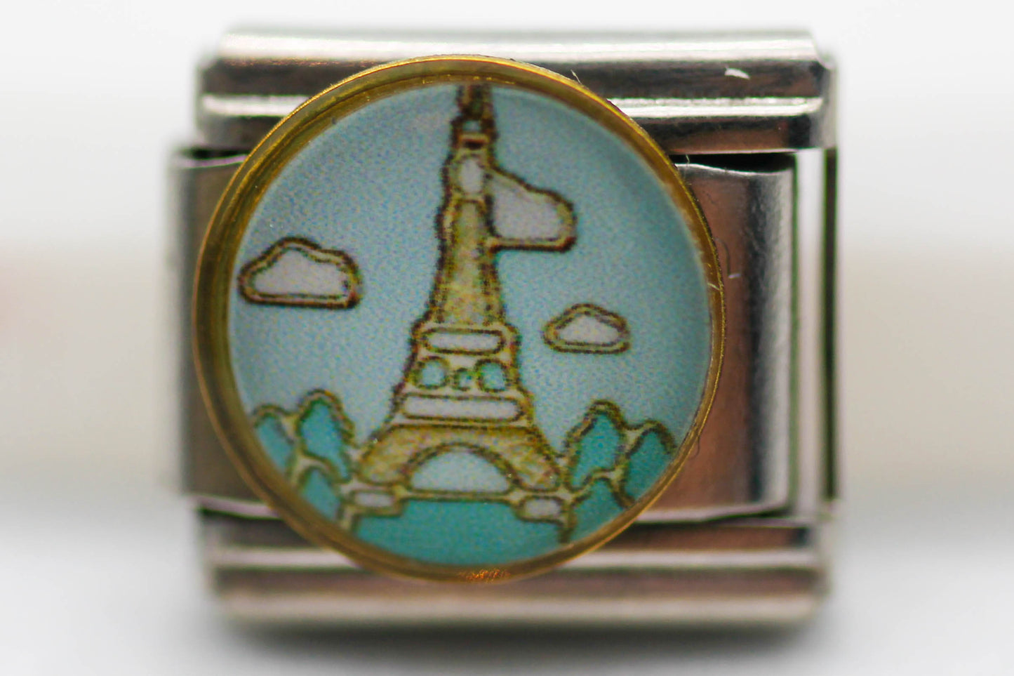 CHARM TORRE EIFFEL PULSERA ITALIANA