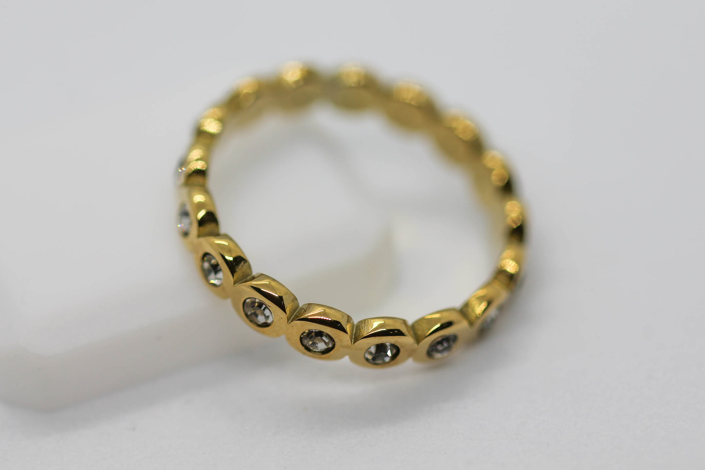 ANILLO CHURUMBELA; TONO DORADO