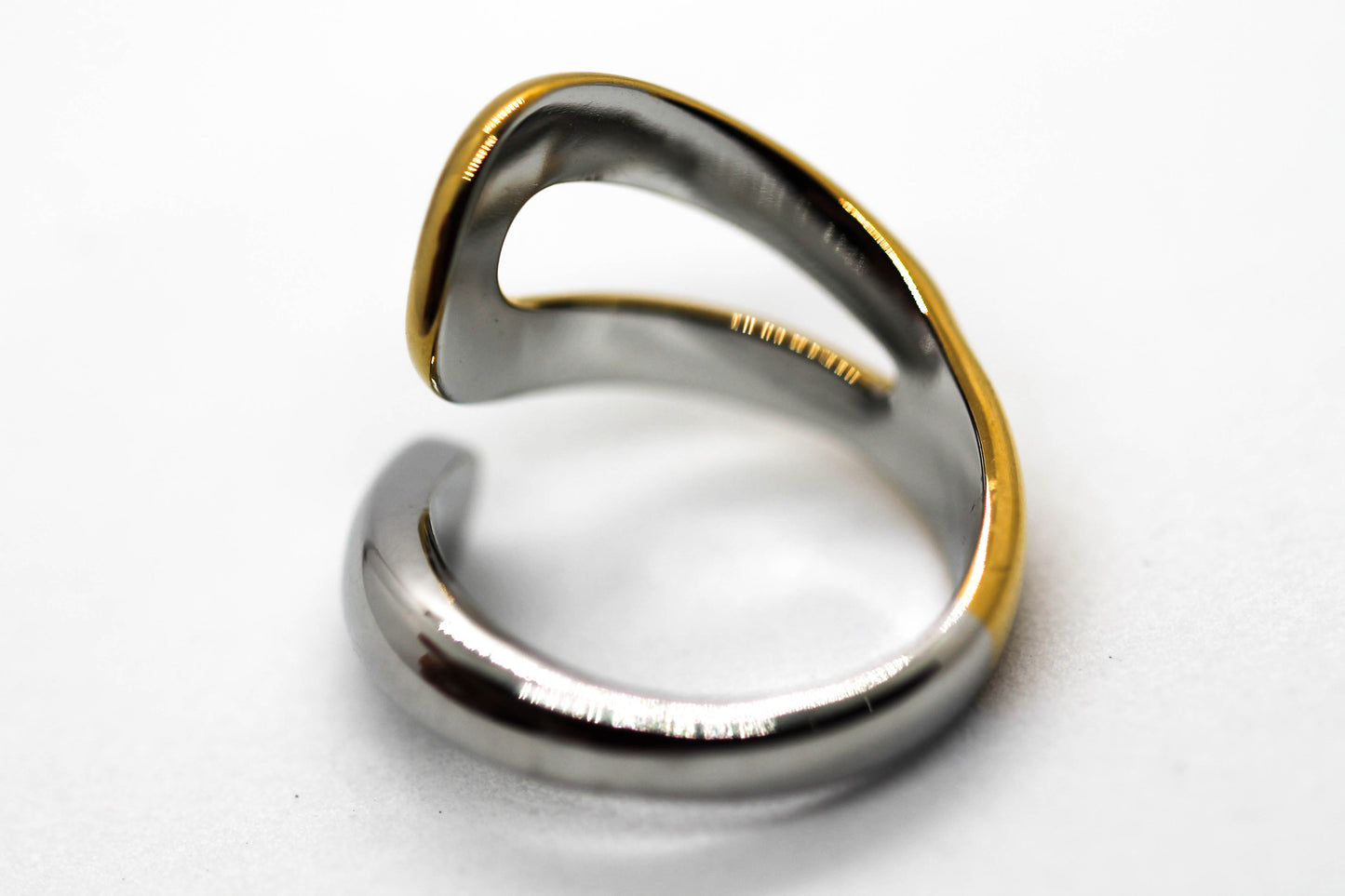 ANILLO ABIERTO PLATEADO / DORADO
