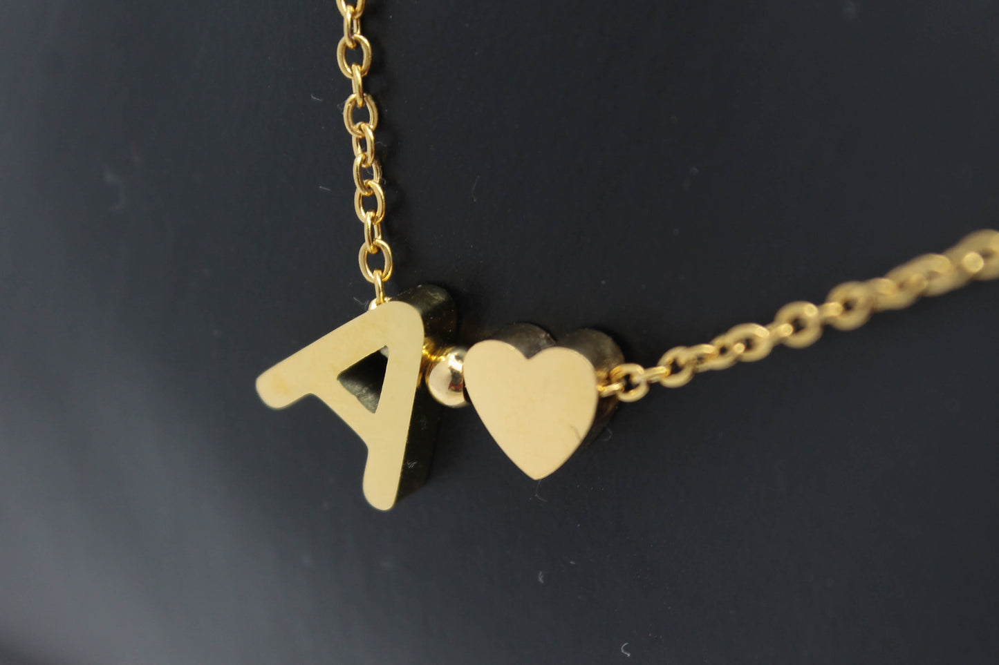 COLLAR PERSONALIZADO 2 PZAS TONO DORADO