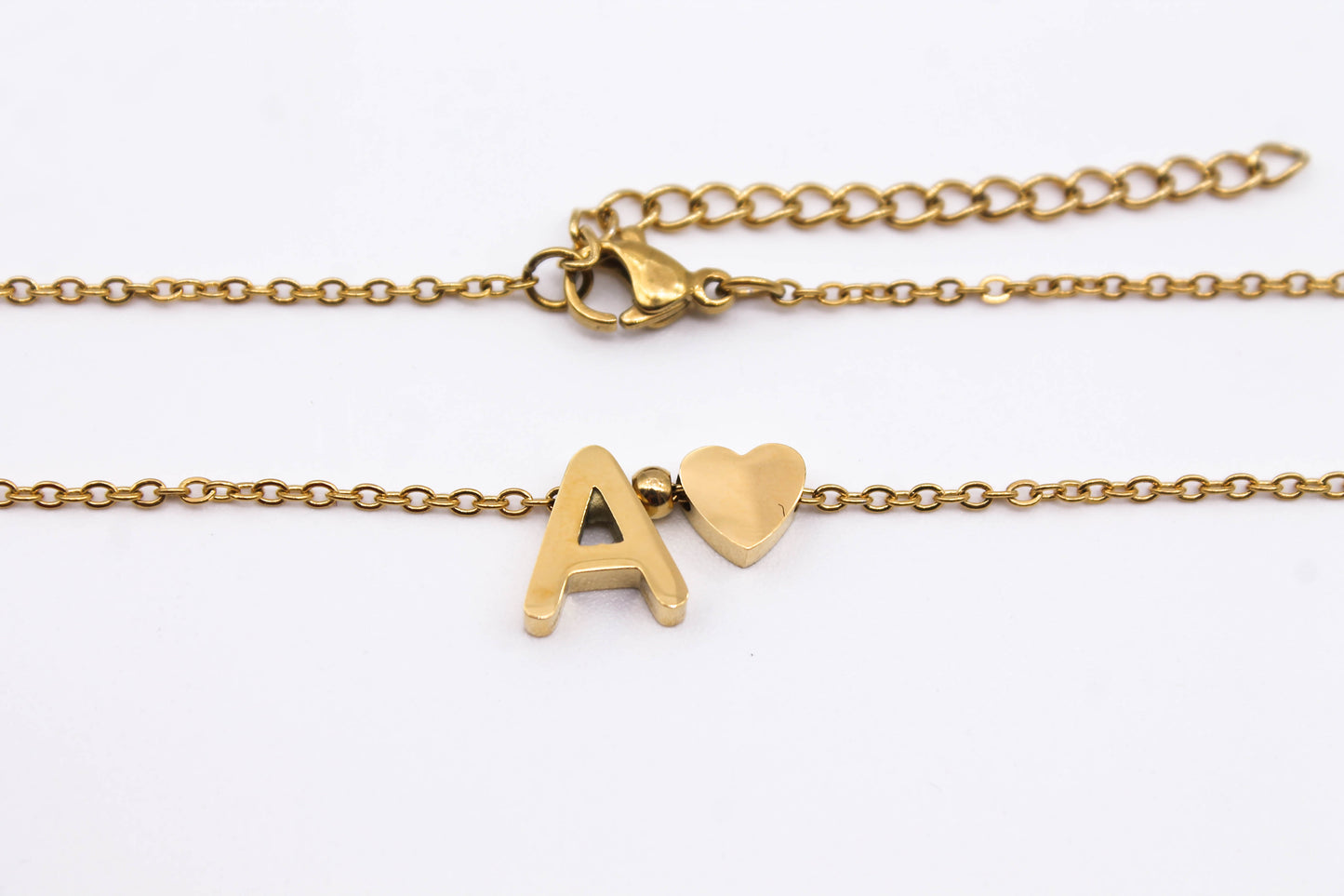 COLLAR PERSONALIZADO 2 PZAS TONO DORADO