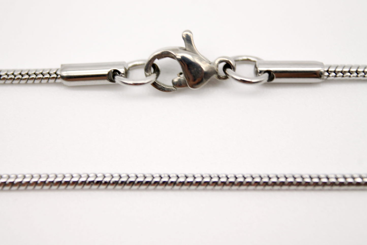 CADENA COLA DE RATON 1.5MM X 60CMS; TONO PLATEADO