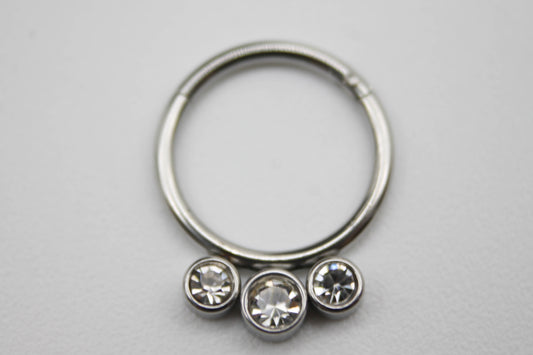 PIERCING EAR CUFF ARO PERFORACION OREJA  PLATEADO ACERO QUIRURGICO INOXIDABLE 316L REGALO MUJER DETALLE CALIDAD PRODUCTOS DE IMPORTACIÓN GUADALAJARA MÉXICO ENVÍOS DAMA JUVENIL MODA TENDENCIA DISEÑO GARANTÍA