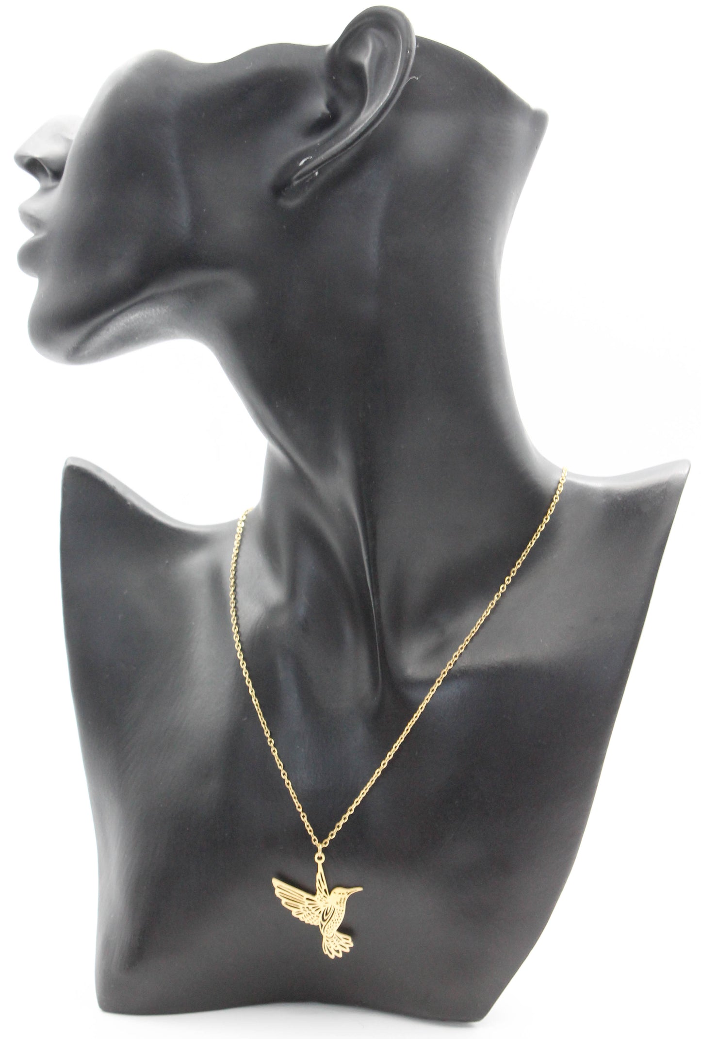 COLLAR COLIBRI 38 MM, TONO DORADO