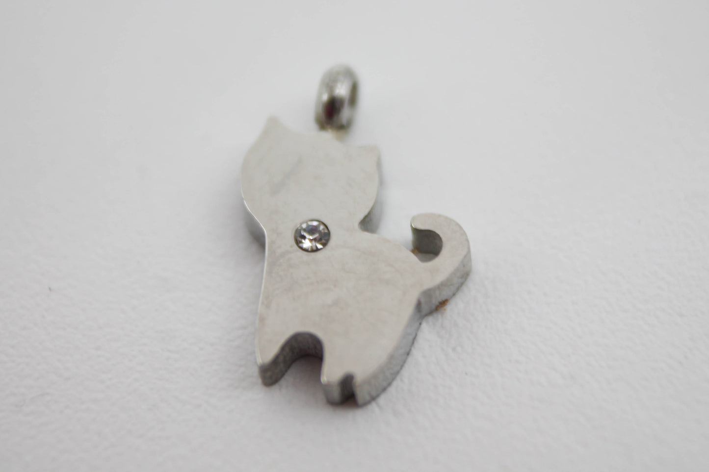 DIJE PARA COLLAR PERSONALIZADO; TONO PLATEADO
