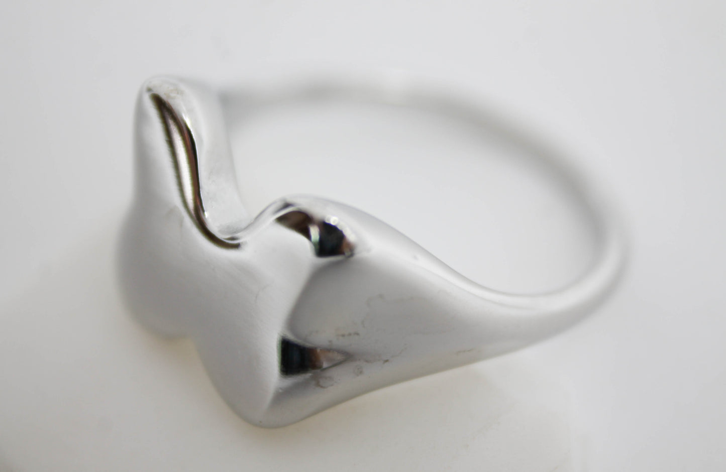 ANILLO MOÑO "DAISY", TONO PLATEADO