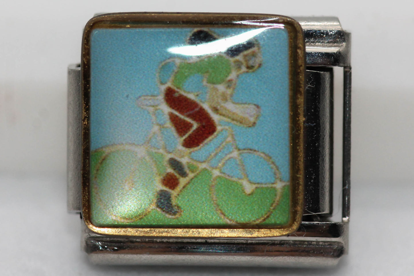 CHARM CICLISTA PULSERA ITALIANA