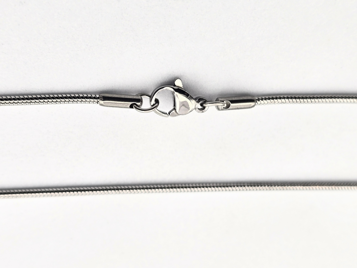 CADENA COLA DE RATON 1.5MM X 45CMS; TONO PLATEADO