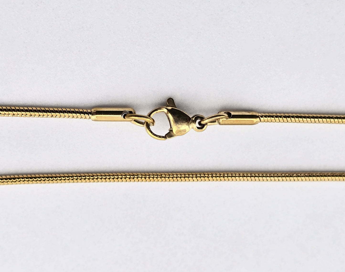 CADENA COLA DE RATON 1.5MM X 45CMS; TONO DORADO