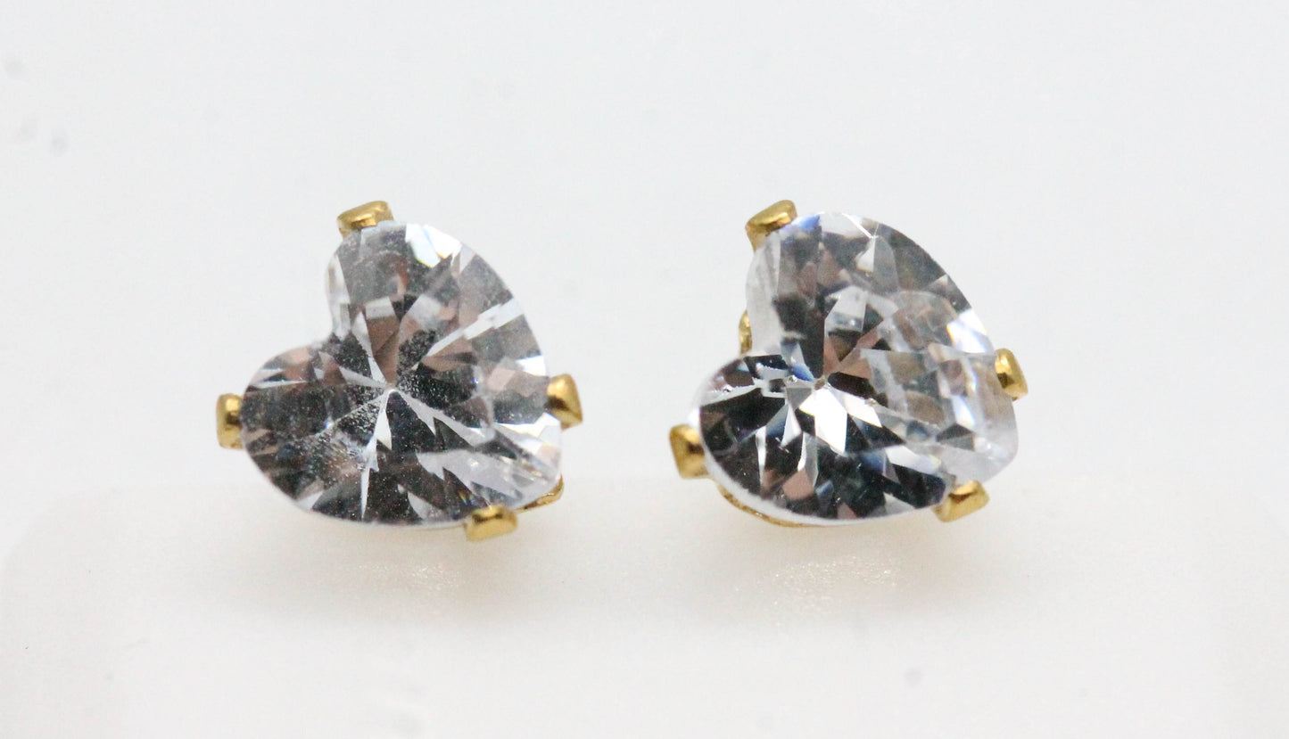 BROQUEL CORAZON CIRCONIA 6MM TOPE DE ROSCA; TONO DORADO
