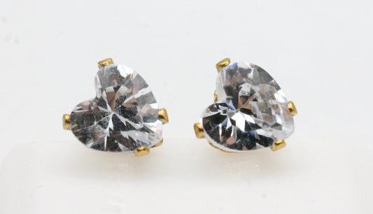 BROQUEL CORAZON CIRCONIA 6MM TOPE DE ROSCA; TONO DORADO