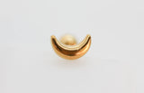 PIERCING LUNITA DORADA