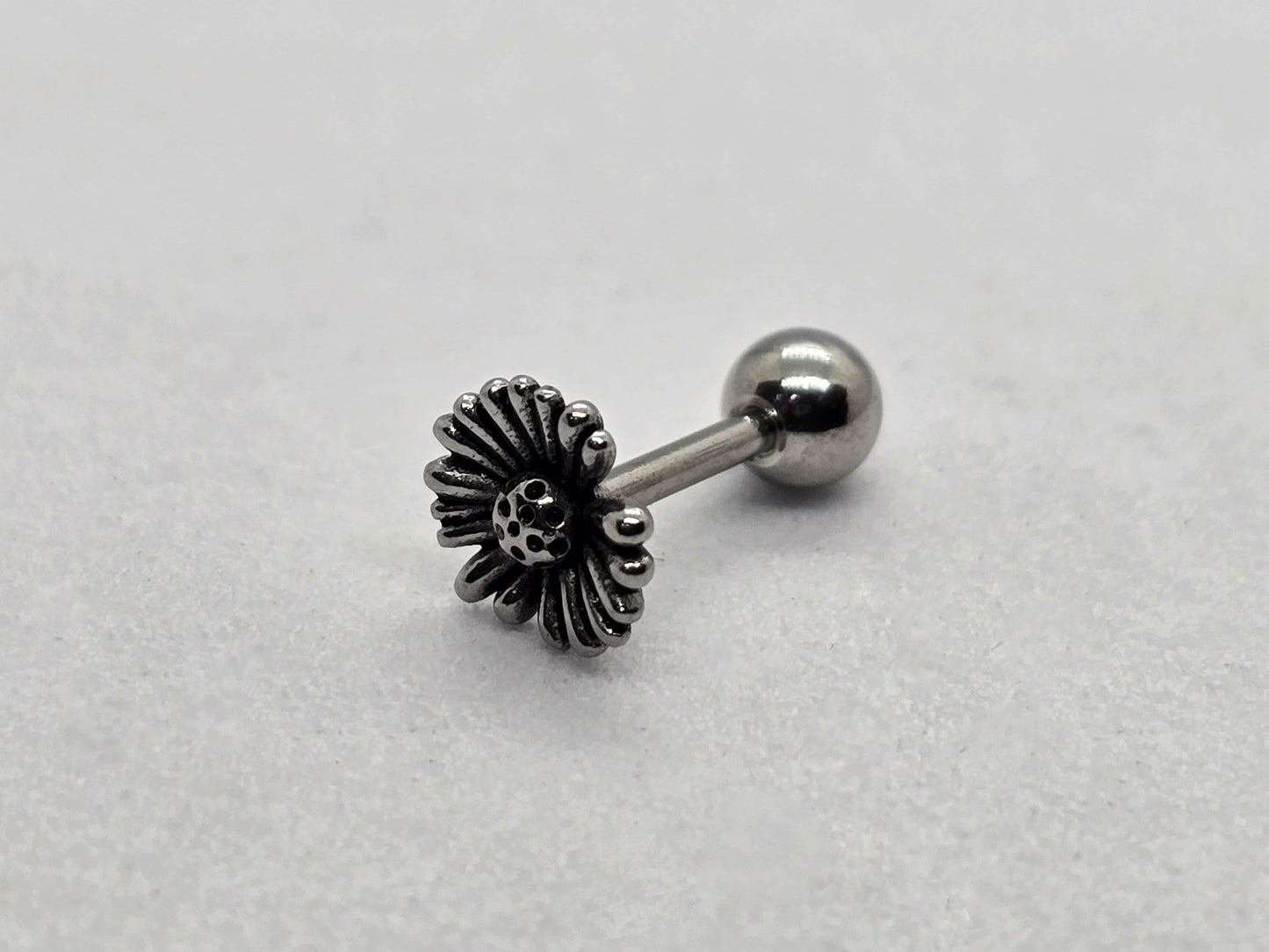 PIERCING MARGARITA; TONO PLATEADO