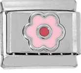 CHARM FLOR ROSA PULSERA ITALIANA