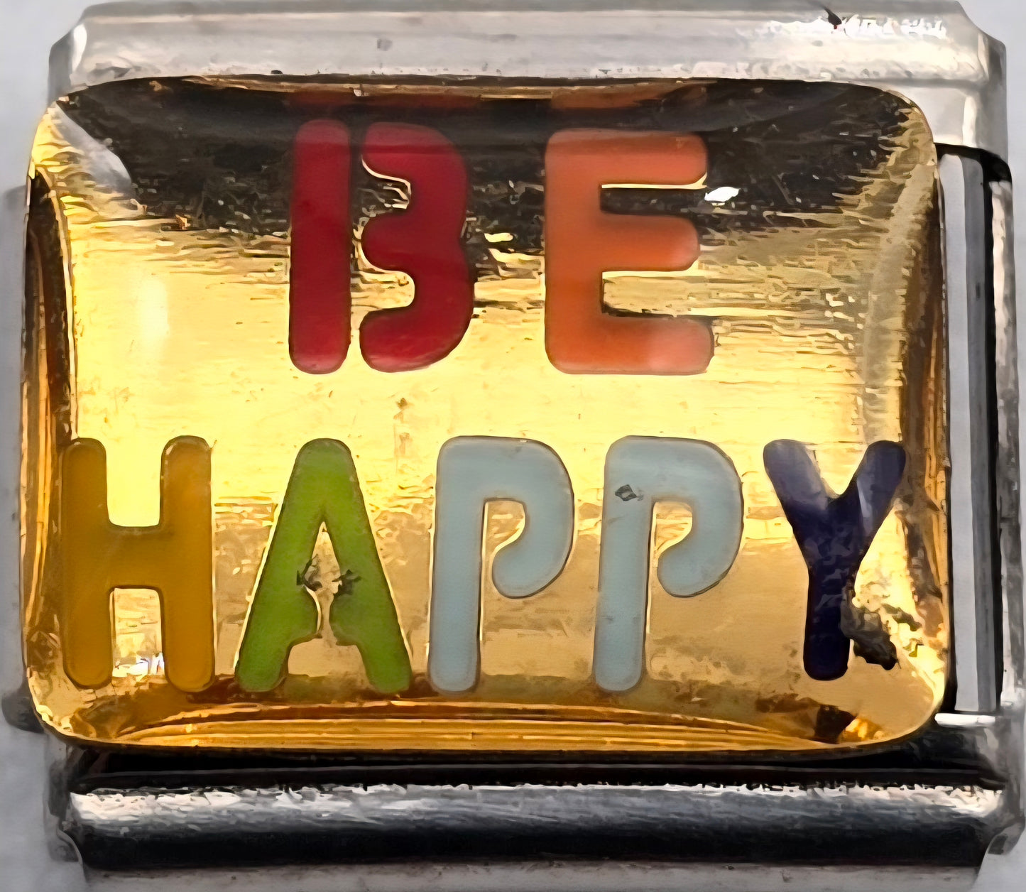 CHARM BE HAPPY PULSERA ITALIANA