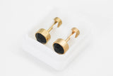 BROQUEL CIRCONIA NEGRA 7  MM, CON POSTE
