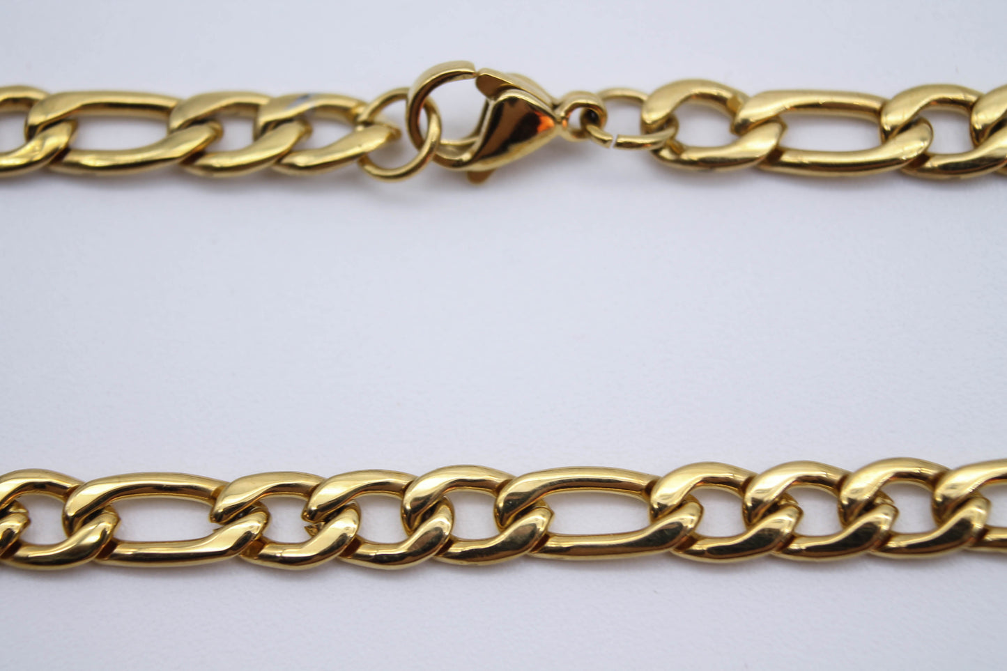 CADENA CARTIER 45 CMS X 5 MM ANCHO, TONO DORADO