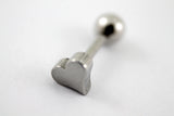 CORAZON PIERCING HIPOALERGÉNICO ARETE OREJA PERFORACION DORADO PLATEADO ACERO QUIRURGICO INOXIDABLE 316L REGALO MUJER DETALLE CALIDAD PRODUCTOS DE IMPORTACIÓN GUADALAJARA MÉXICO ENVÍOS DAMA JUVENIL MODA TENDENCIA DISEÑO GARANTÍA