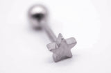 PIERCING ESTRELLA PLATEADA 5MM
