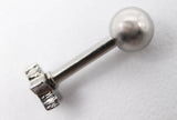 PIERCING ESTRELLA PLATEADA 5MM