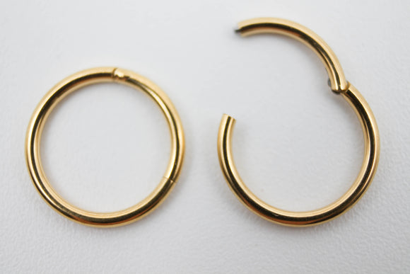Ear Cuff Piercing Falso Oro 12 piezas Aretes Mujer [TOK1681]