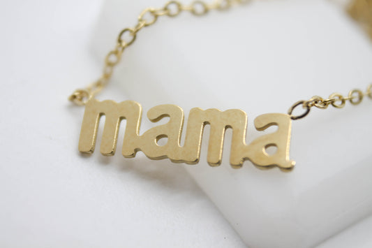 COLLAR "MAMA" 47CM DE LARGO + 5CM EXTENSIÓN