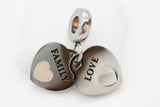CHARM 2 CORAZONES FAMILY LOVE COLGANTE