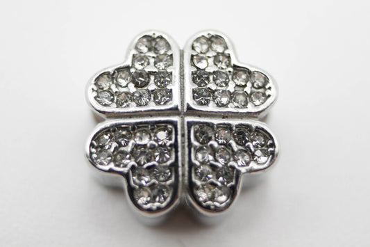 CHARM TREBOL CIRCONIAS