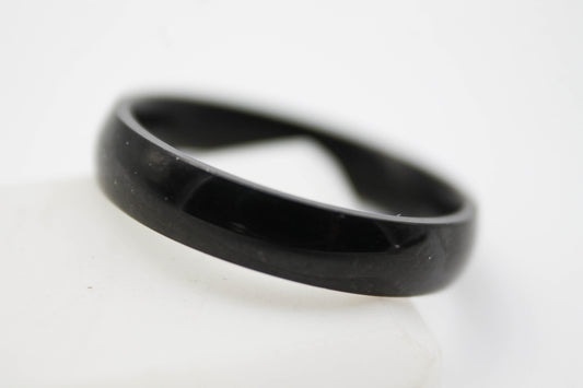 ANILLO ARGOLLA UNISEX 4MM; TONO NEGRO