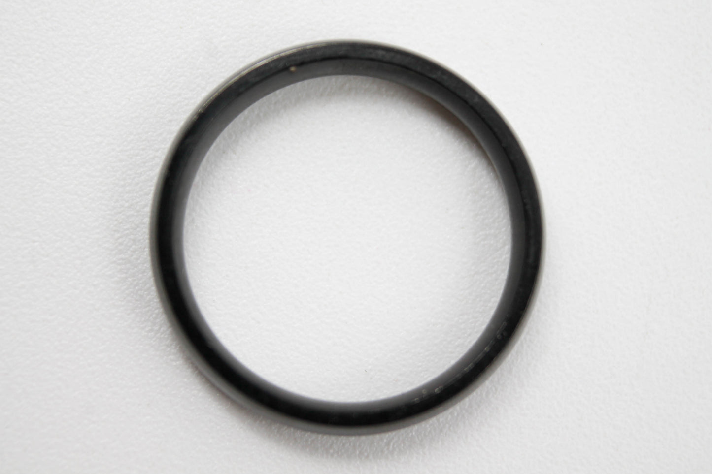 ANILLO ARGOLLA UNISEX 4MM; TONO NEGRO