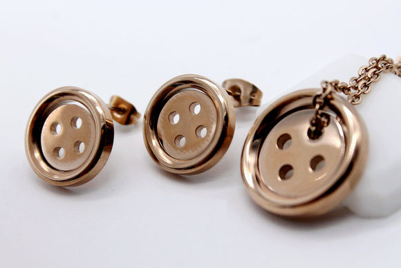 SET DE BOTONES, TONO ROSA